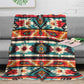 Ultra-Soft Polyester Quilt Blanket Native American-Inspired Southwest Pattern All-Season Throw for Couch or Bed Decorative Cover