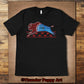 Native American Shirt,Ghost Dance Buffalo,Magpie, Dragonflies, Bison, Pow Wow, Portion Donated. MMIW, Native Hope, Lakota, Unisex T-Shirt