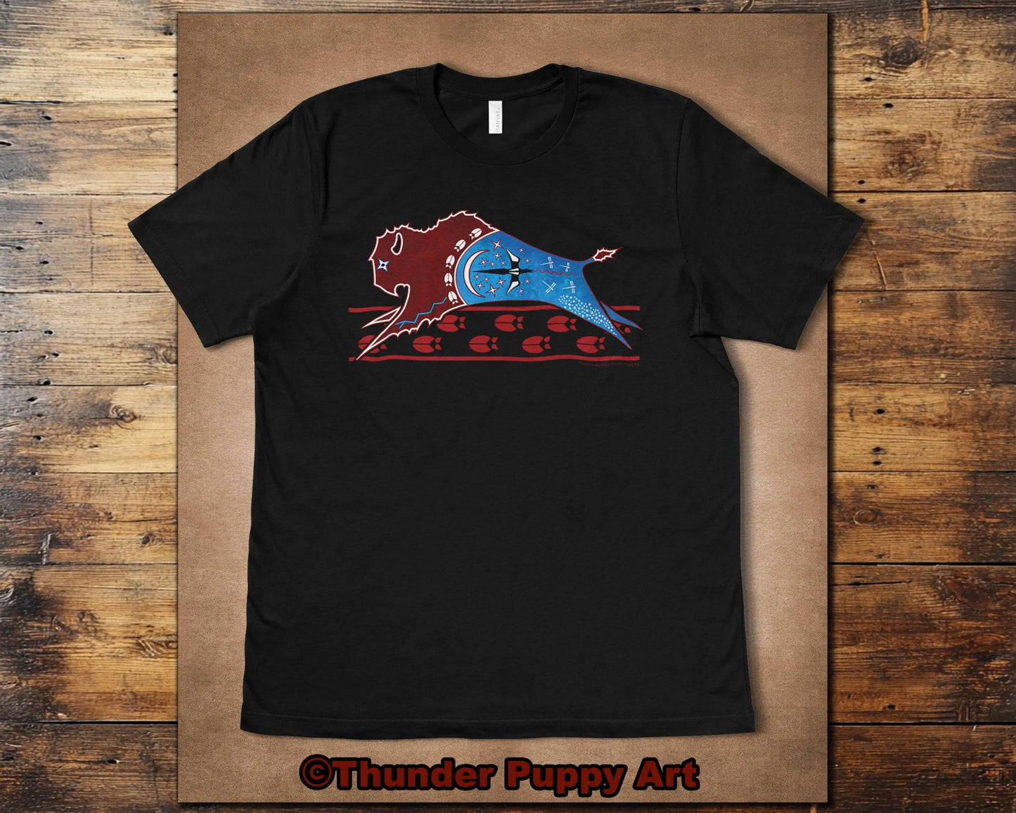 Native American Shirt,Ghost Dance Buffalo,Magpie, Dragonflies, Bison, Pow Wow, Portion Donated. MMIW, Native Hope, Lakota, Unisex T-Shirt