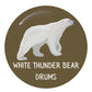 12" Elk Hide Drum, Shaman Drum