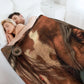 War Horse - Native American Painted Horse Throw Blanket Sleeping Bag Camping Summer Beddings Thermal Blankets