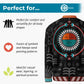 Navajo Art Unisex Bomber Jacket - Native American Culture Sand Painting