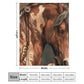 War Horse - Native American Painted Horse Throw Blanket Sleeping Bag Camping Summer Beddings Thermal Blankets