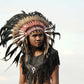 Feather Headdress: Short Warbonnet, Native American Style
