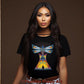 Native American T-Shirt, Dragonfly Lodge,Tipi, Portion Donated, MMIW, Native Hope, Parfleche Design, Lakota,Unisex Short Sleeve Tee