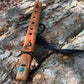 Handcrafted Native American Wind Flute. Recorder End Blown