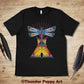Native American T-Shirt, Dragonfly Lodge,Tipi, Portion Donated, MMIW, Native Hope, Parfleche Design, Lakota,Unisex Short Sleeve Tee