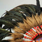 Feather Headdress: Short Warbonnet, Native American Style
