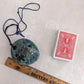 Vintage Artisan-Made 5-Hole Flute, Whistle, Ocarina, Southwest Theme, Snake, Cactus, Footprint