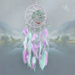 Dream Catcher Crystal Tree of Life Wind Chimes Nordic Hand-Woven Feathers Bedroom Hanging Ornaments Wall Decor Festival Gifts