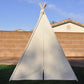 Zipped Canvas Plain Kids Teepee, Kids Play Tent, Childrens Play House, Tipi,Kids Room Decor