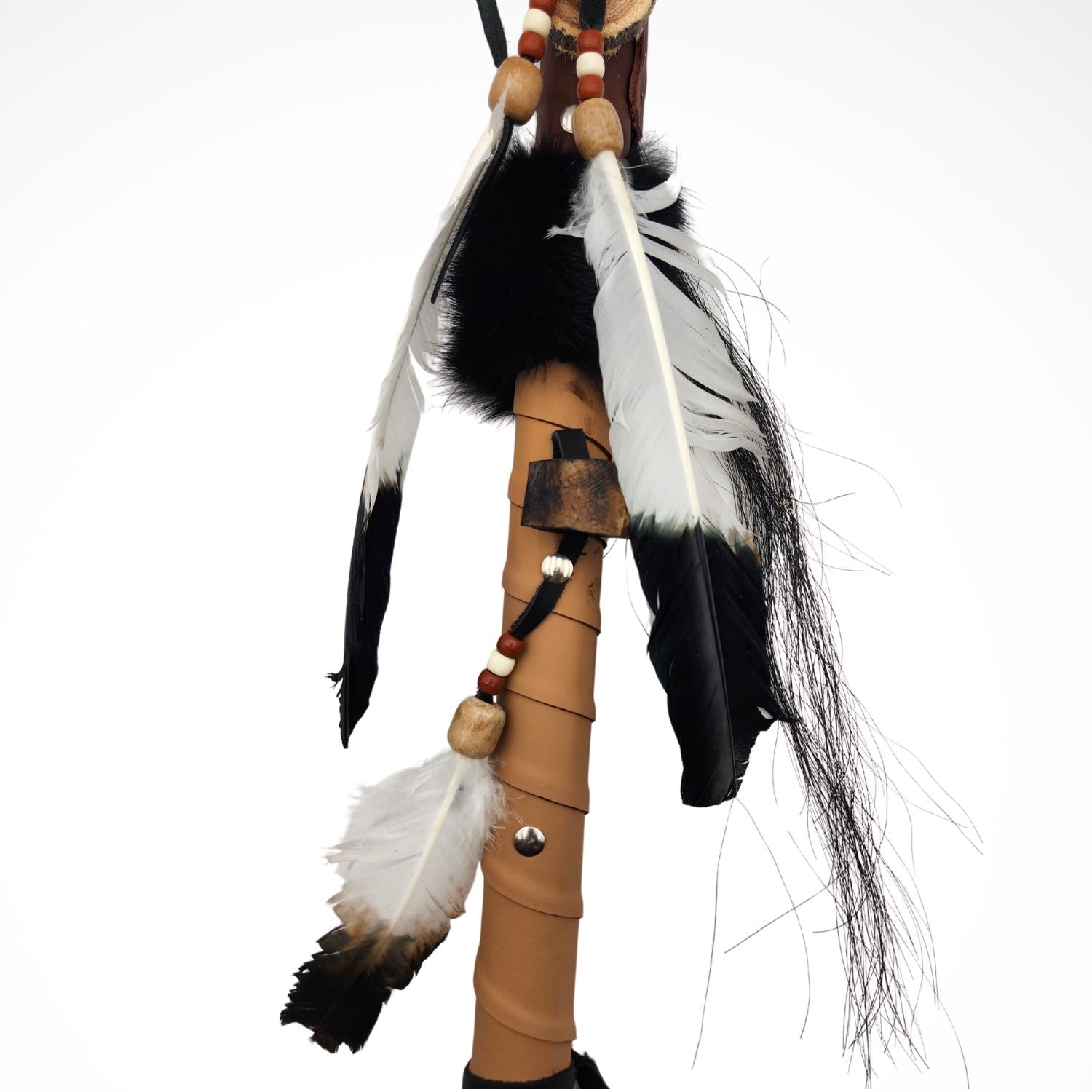Bear Navajo Jawbone Tomahawk | Hand Crafted | Hand Painted