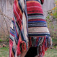 Namaste Aztec Styled Handmade Beautifully Crafted Hippie Comfy One Sized Cozy Baja Poncho Winter/Autumn/Spring Unisex Cotton Pullover.