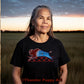 Native American Shirt,Ghost Dance Buffalo,Magpie, Dragonflies, Bison, Pow Wow, Portion Donated. MMIW, Native Hope, Lakota, Unisex T-Shirt