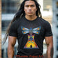 Native American T-Shirt, Dragonfly Lodge,Tipi, Portion Donated, MMIW, Native Hope, Parfleche Design, Lakota,Unisex Short Sleeve Tee