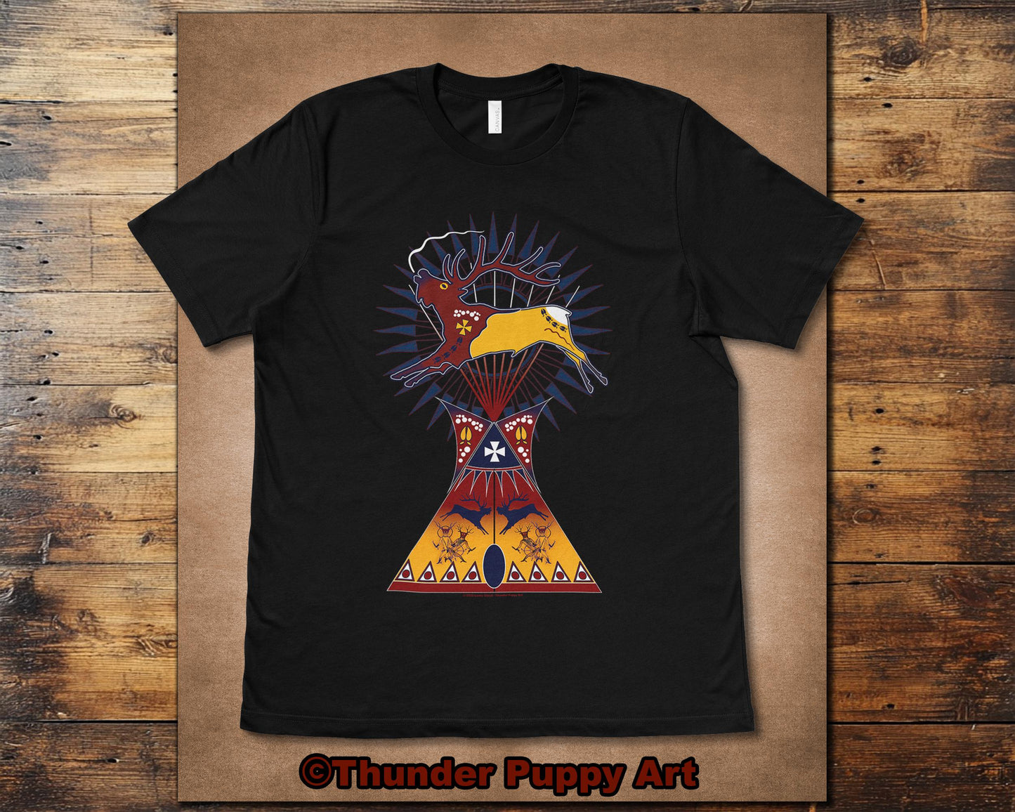 Native American Shirt,Elk Dreamers Lodge,Tipi, Pow Wow, Portion Donated. MMIW, Native Hope, Lakota, Unisex T-Shirt