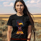 Native American Shirt,Elk Dreamers Lodge,Tipi, Pow Wow, Portion Donated. MMIW, Native Hope, Lakota, Unisex T-Shirt