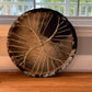 Native American Style Shamanic Drum, Goat Natural Hide with Hair, Cedar Wood Frame