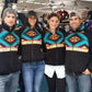 Native American Aztec Fleece Jacket, Men or Women Winter Coat, SOUTHWEST Print, Unisex Sizes, inside Zip Pocket. Choose Your Size XS - XXL