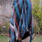 Namaste Aztec Styled Handmade Beautifully Crafted Hippie Comfy One Sized Cozy Baja Poncho Winter/Autumn/Spring Unisex Cotton Pullover.