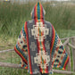 Unisex Alpaca Wool Poncho. (Gray Wolf Spirit) Exclusive Handcrafted by Indigenous Hands! Unisex. One Size. FREE SHIPPING! Gift Ideas.