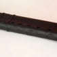 Baflute F# Medium Low Tone Drone Flute, 432Hz Double Chamber Drone Flute, Native American Style Flute, Black