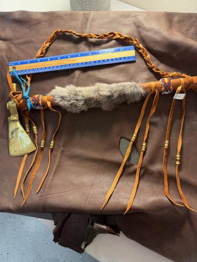 Offered in Peace, Peace Pipe, Tomahawk Ax, Decorated Ax, Hand Made in the USA