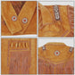 Handmade Suede Leather Fringe Western Jacket: Vintage Cowboy Style