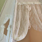 Flora Ivory Lace Canvas Kids Teepee, Play Teepee, Lace Teepee, Kids Play Tent, Childrens Play House, Tipi,Kids Room Decor