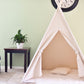 On Sale: Natural Canvas Plain Teepee, Kids Teepee with Poles, Play Tent, Play House, Tipi,Room Decor