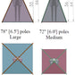 On Sale: Natural Canvas Plain Teepee, Kids Teepee with Poles, Play Tent, Play House, Tipi,Room Decor