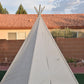 8' Saguaro Canvas Adult Teepee, Wedding Teepee, Event Teepee Kids Teepee, Kids Play Tent, Childrens Play House, Tipi,Kids Room Decor