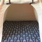 Kids Canvas Teepee Play Tent with Roll up Door and Window, Two Great Sizes, with Blue Arrows or Natural Mat