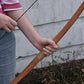Wooden Longbow - English Longbow - Native American - REAL Wood Archery Bow for Hunters or Target Shooting. SCA, LARP, All Archers
