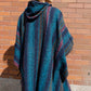 Heavy Cotton Hooded Hoodie Poncho | 100 Percent Cotton - Handmade in Nepal| One Size - Multicolor | Thick Breathable - Kangaroo Pockets