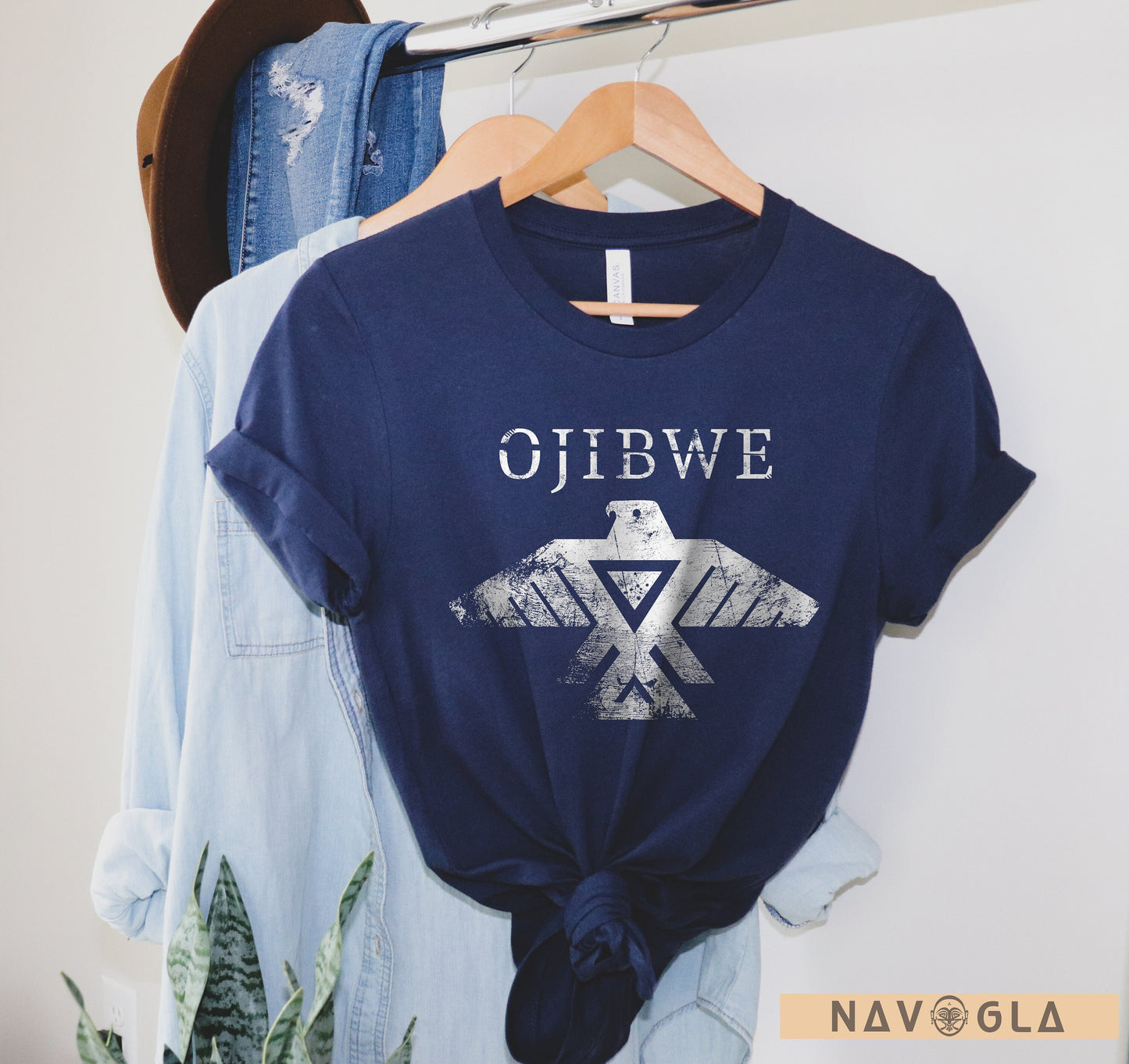 Ojibwe Thunderbird T-Shirt Unisex Jersey Short Sleeve Tee