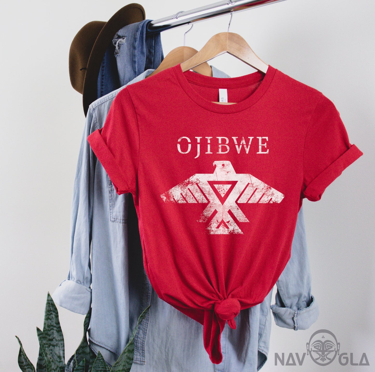 Ojibwe Thunderbird T-Shirt Unisex Jersey Short Sleeve Tee