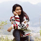 Native Southwestern Alpaca Wool Jacket: Boho Knit Coat, Native American Style