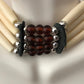 Native American Indian Style Buffalo Bone Bead Choker Tribal Necklace Jewelry