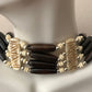 Native American Indian Style Buffalo Bone Bead Choker Tribal Necklace Jewelry