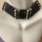Native American Indian Style Buffalo Bone Bead Choker Tribal Necklace Jewelry