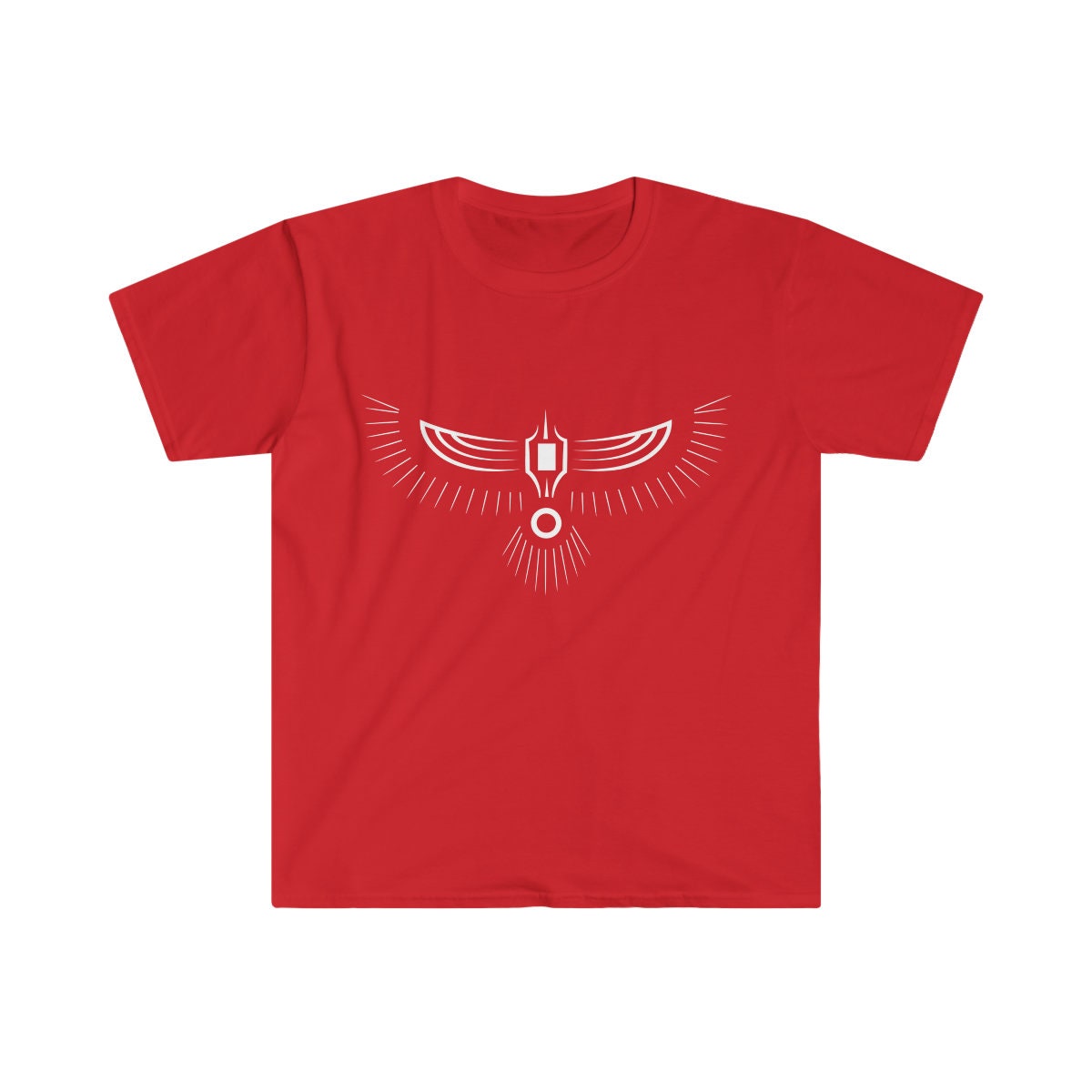 Tribal Eagle, Indigenous Shirt, Native American Shirt, Native American Pride, Unisex Soft T-Shirt