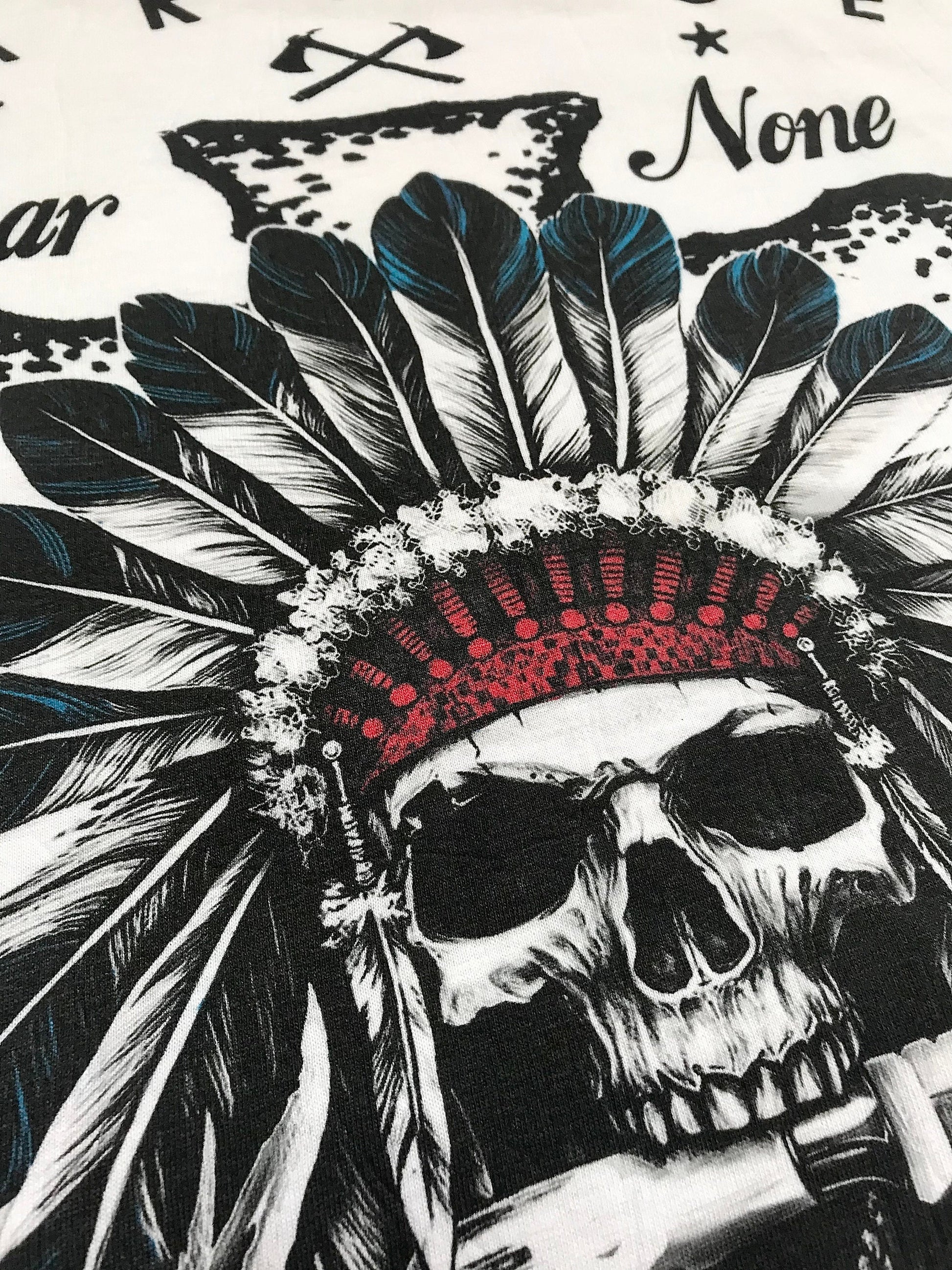 American Indian T-Shirt Native Apache Headress Tomahawk Aztec Mayan Geronimo Sitting Bull Western Cowboy Texas Oklahoma Arizona Tribe