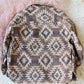 New Western Fall Aztec Native Vintage Inspired Shirt Jacket Coat ~ Women'S Size Small Medium Large & X-Large