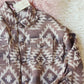 New Western Fall Aztec Native Vintage Inspired Shirt Jacket Coat ~ Women'S Size Small Medium Large & X-Large