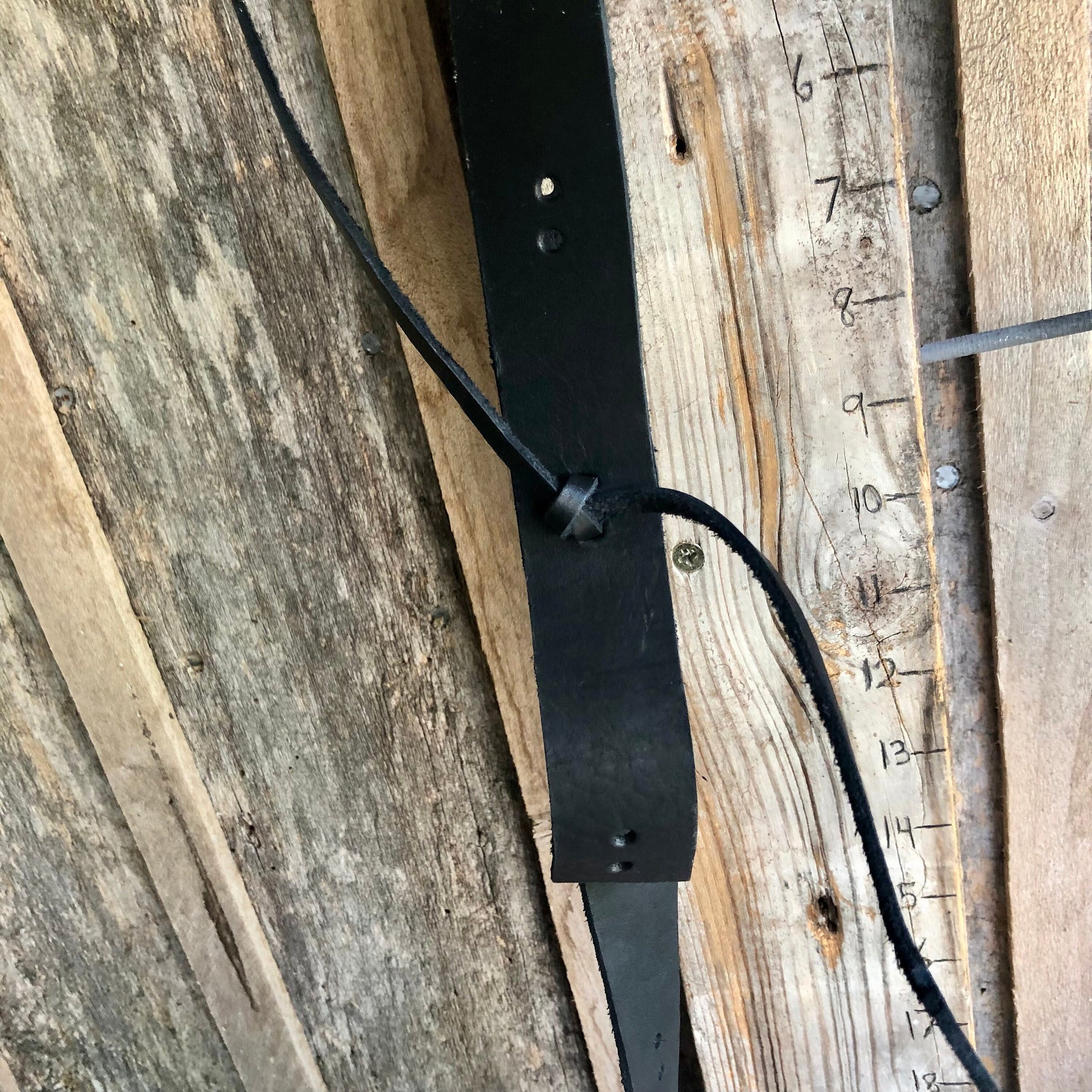 Black Large Traditional Leather Archery Quiver
