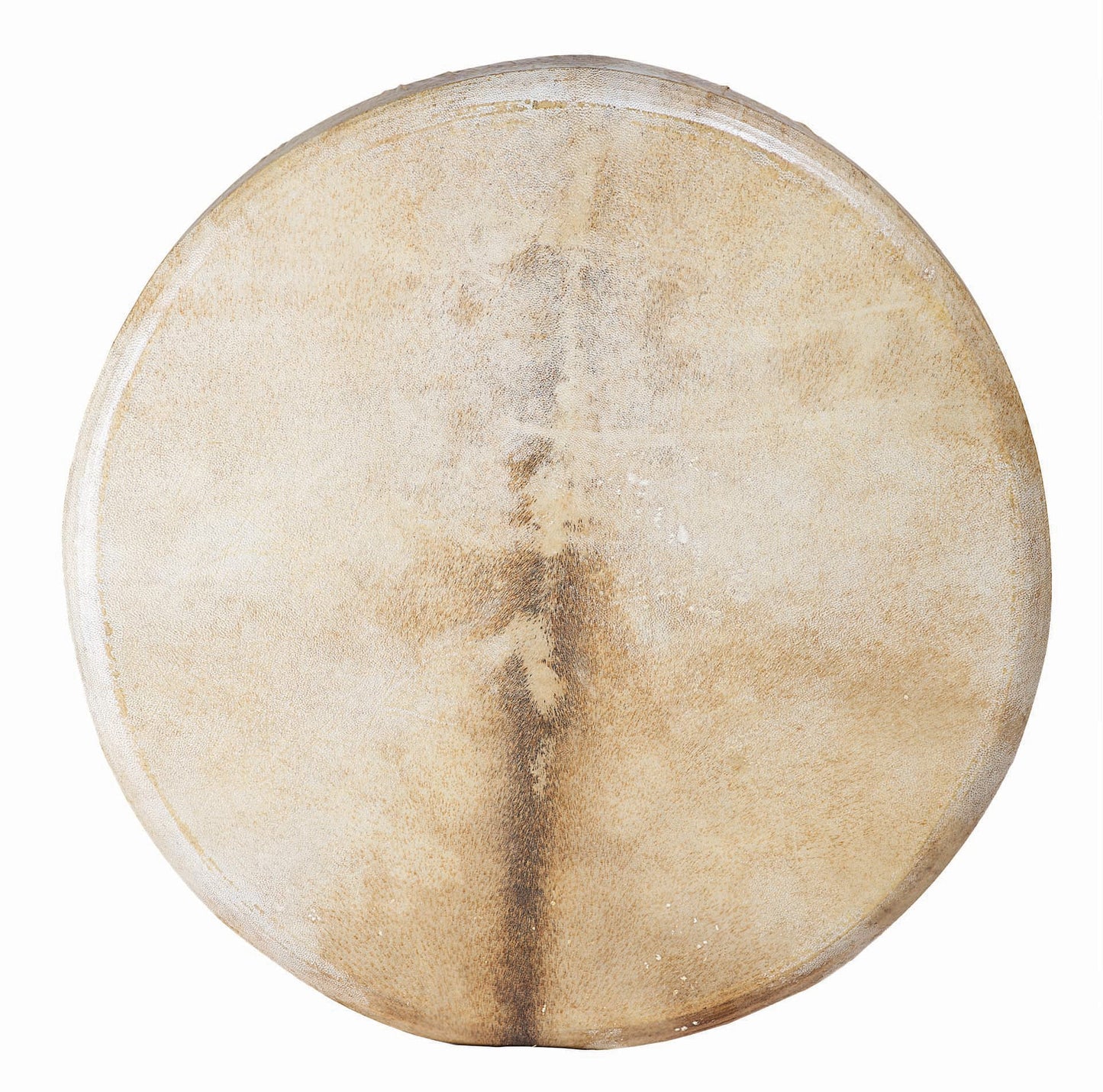 Terre Handmade Shaman Drum - round 16" 18" 20" with Goat Skin - Tree Style on the Back and Handle - Embrace Nature'S Rhythms