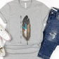 Native Feather Graphic Tee - Unisex Tribe Pride Shirt