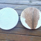 Terre Shaman Drum Made of Goat Skin with Hair - Viking Leather Style - Melodic Rituals, Cultural Artistry, Musical Gift