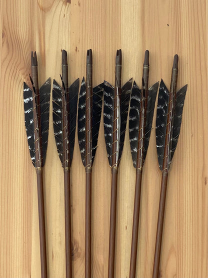 Traditional North American Arrows - Fully Functional Arrows for Hunting and Target Archery